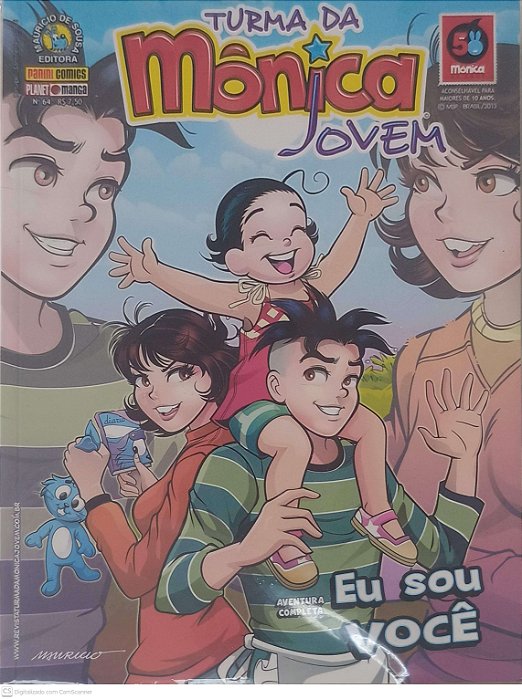 Gibi #64 - Turma da Monica Jovem - Eu Sou Você - Aventura Completa Autor Sousa, Mauricio de (2013) [seminovo]