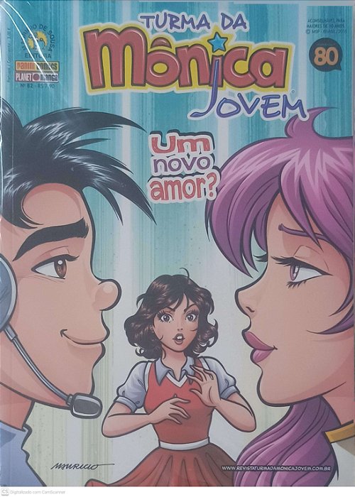 Gibi #82 - Turma da Monica Jovem - um Novo Amor? Autor Sousa, Mauricio de (2015) [seminovo]