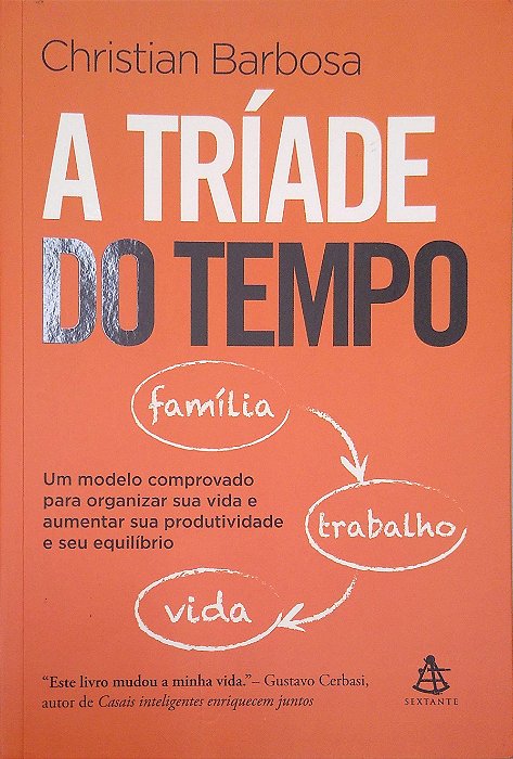 Livro a Tríade do Tempo Autor Barbosa, Christian (2011) [usado]