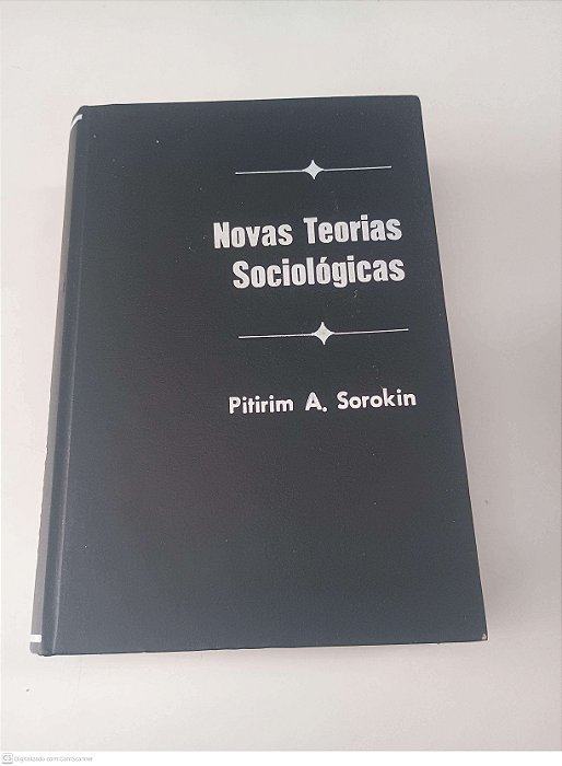 Livro Novas Teorias Sociologicas Autor Sorokin, Pitirim A. [usado]