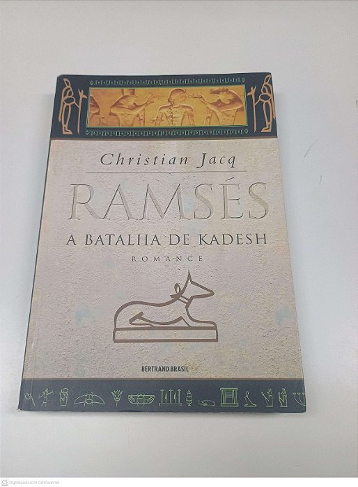 Livro Vol 3 - Ramses - a Abatalha de Kadesh Autor Jacq, Christian (2000) [usado]