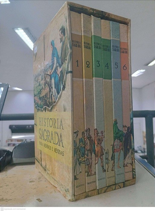 Livro Vol 1 ao 6 - Historia Completa - Historia Sagrada para Meninos e Meninas Autor Desconhecido [usado]