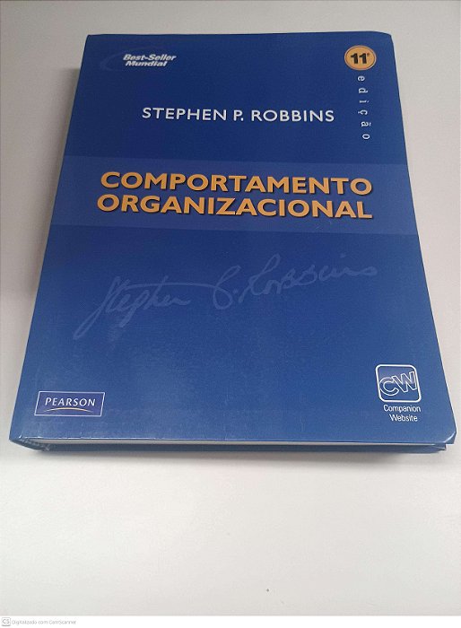 Livro Comportamento Organizacional Autor Robbins, Stephen P. (2009) [usado]