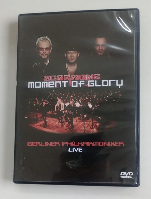 Dvd Scorpions - Moment Of Glory (c/ Orquestra) Editora (2002) [usado]