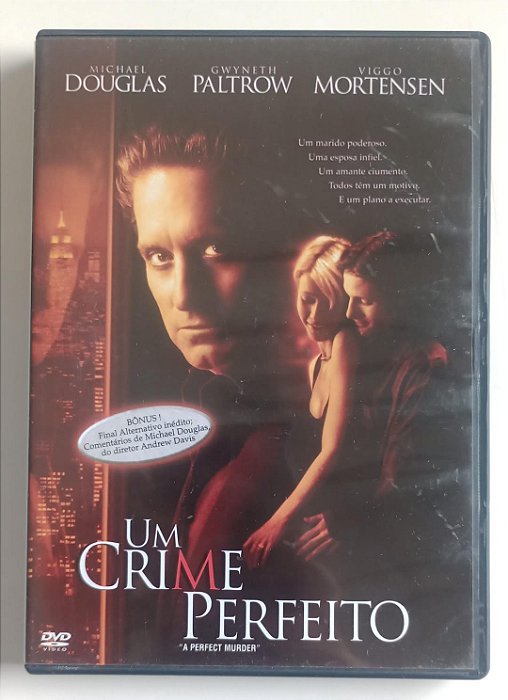 Dvd um Crime Perfeito Editora (2005) [usado]