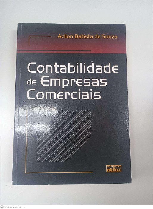 Livro Contabilidade de Empresas Comerciais Autor Souza, Acilon Batista de (2002) [usado]