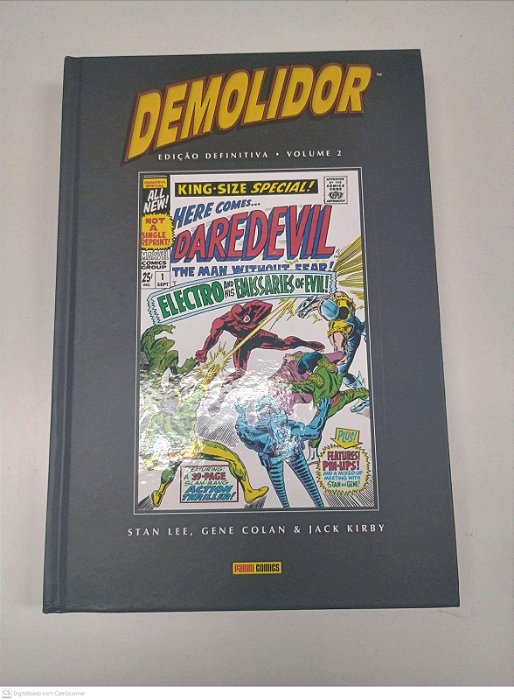 Gibi Vol 02 - Demolidor - Edição Definitiva Autor Lee, Stan (2024) [seminovo]