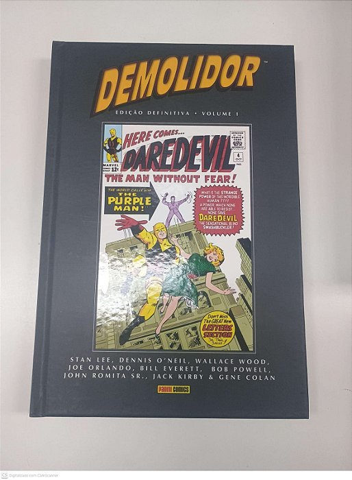 Gibi Vol 01 - Demolidor - Edição Definitiva Autor Lee, Stan (2023) [seminovo]