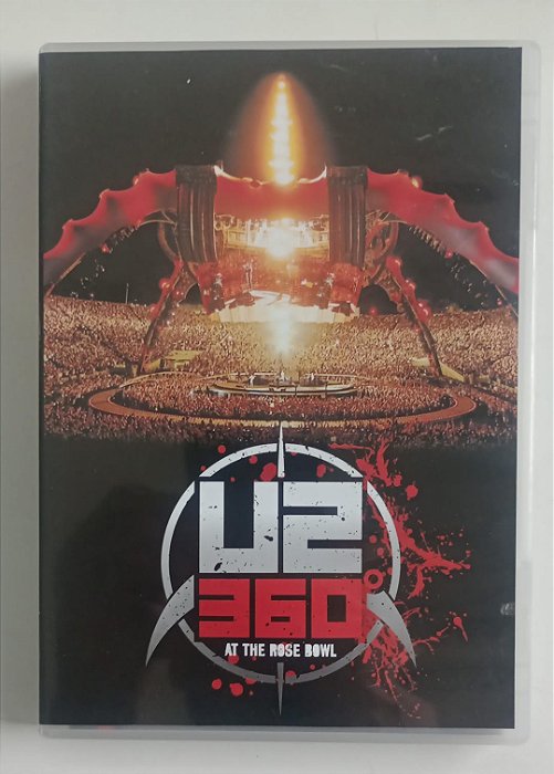 Dvd U2 - 360 At The Rose Bowl Editora (2010) [usado]