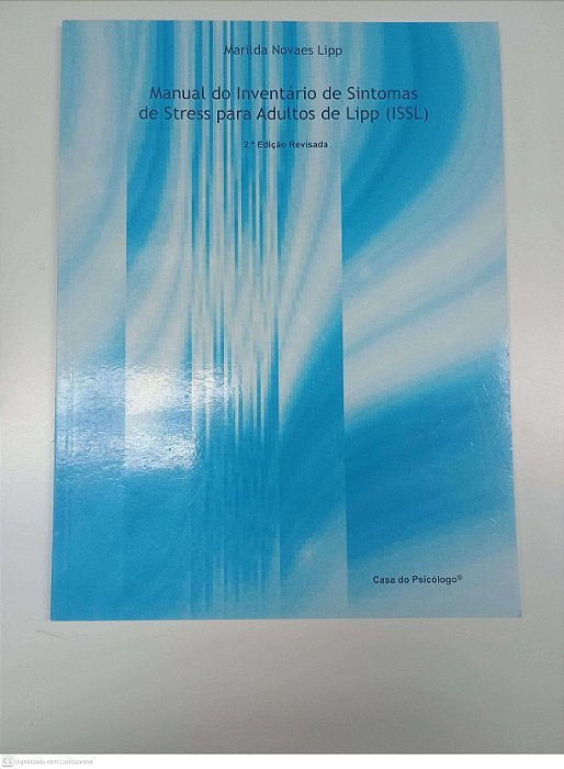 Livro Issl - Manual - Inventario de Sintomas de Stress para Adultos Autor Lipp, Marilda Novaes (2000) [usado]