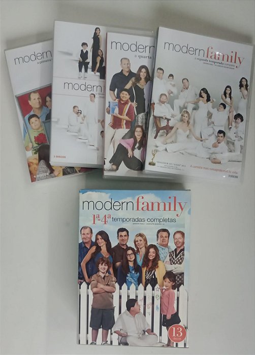 Dvd Modern Family - 1ª a 4ª Temporadas Editora (2013) [usado]
