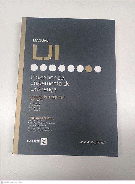 Livro Indicador de Julgamento de Liderança Autor Lock, Michael (2012) [usado]