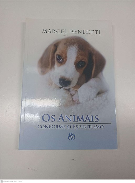 Livro Animais Conforme o Espiritismo Autor Benedeti, Marcel (2012) [usado]