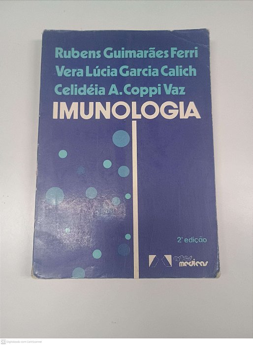 Livro Imunologia Autor Ferri, Rubens Guimarães (1979) [usado]