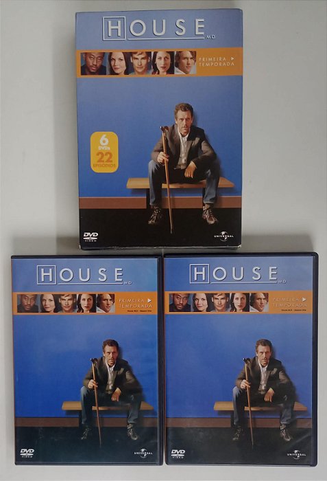 Dvd House - 1ª Temporada [6 Dvds] Editora (2007) [usado]