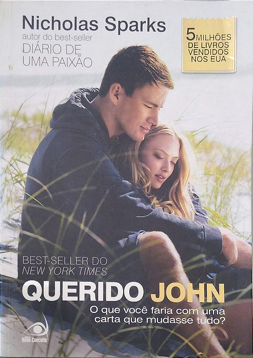Livro Querido John Autor Sparks, Nicholas (2010) [usado]