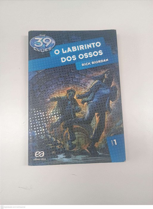 Livro 01 - Labirinto dos Ossos - Rick Riordan Autor Riordan, Rick (2009) [usado]