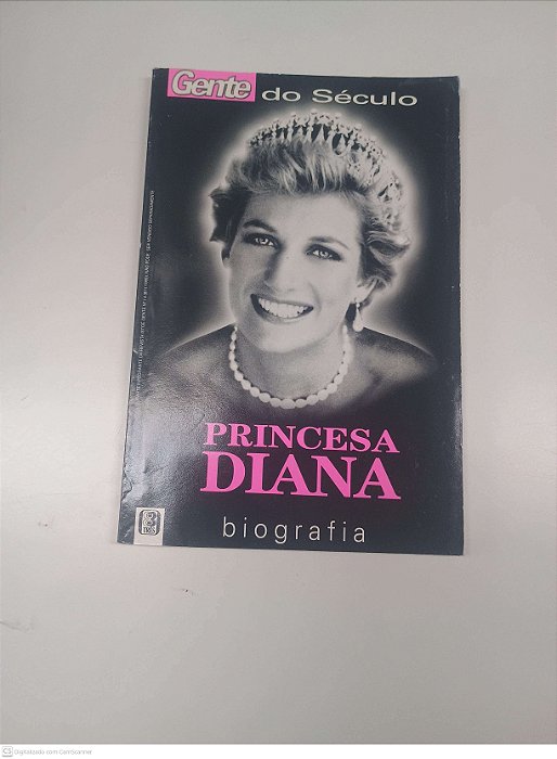 Livro Gente do Século Princesa Diana Autor Desconhecido (1999) [usado]