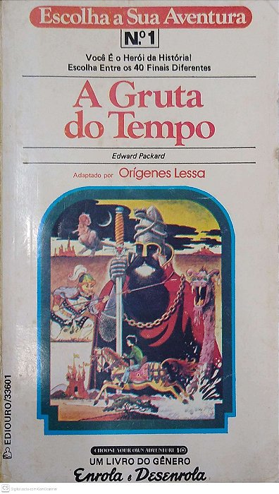 Livro a Gruta do Tempo Autor Packard, Edward (1985) [usado]