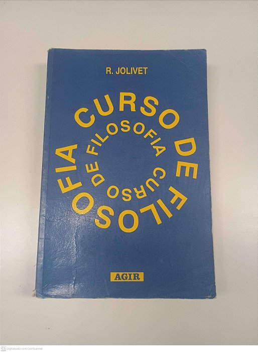 Livro Curso de Filosofia Autor R. Jolivet (1995) [usado]