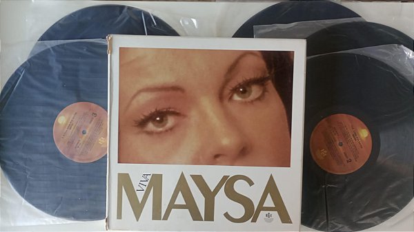 Disco de Vinil (5 Lps) Viva Maysa Interprete Maysa (1990) [usado]