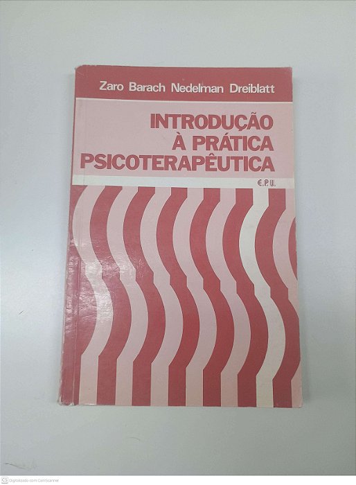 Livro Introdução a Pratica Psicoterapeuta Autor Dreiblatt, Zaro Barach Nedelman (1980) [usado]