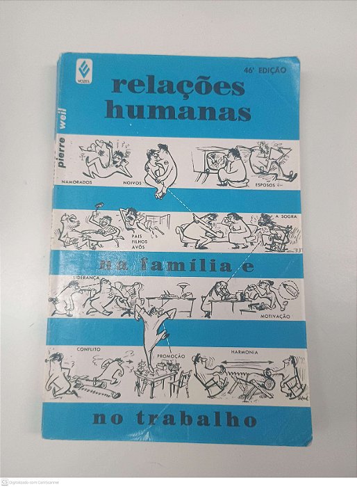 Livro Relações Humanas na Familia e no Trabalho Autor Weil, Pierre (1995) [usado]