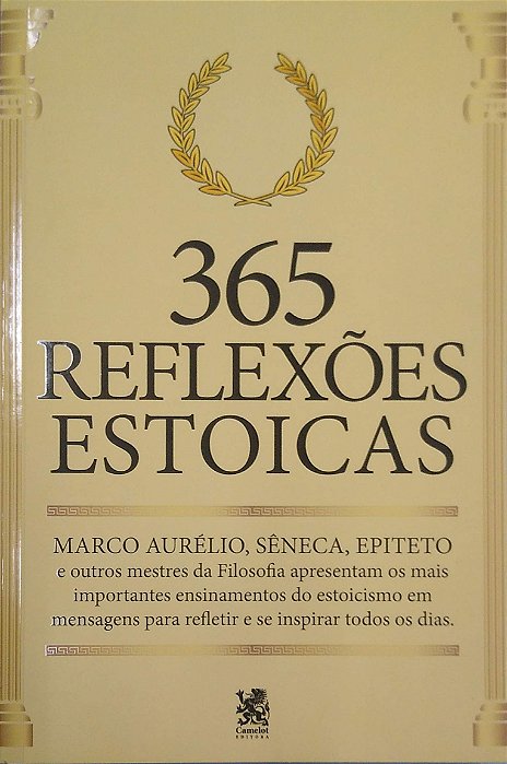 Livro 365 Reflexões Estoicas Autor Camelot Editora (2022) [seminovo]
