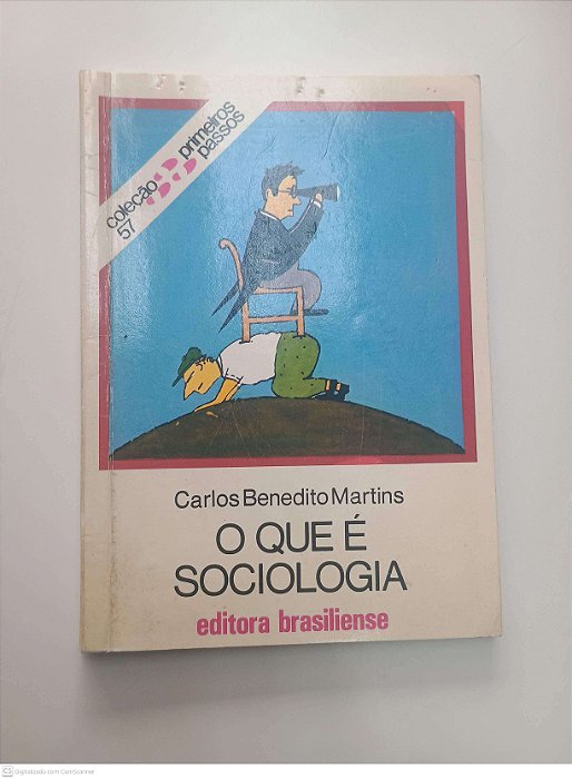 Livro o que é Sociologia Autor Martins, Carlos Benedito (1994) [usado]