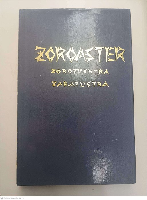 Livro Zoroaster Autor Desconhecido [usado]