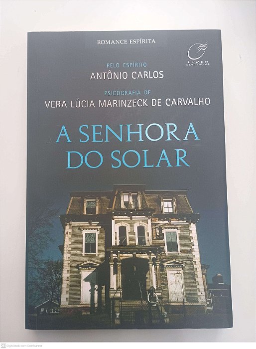 Livro Senhora do Solar Autor Carvalho, Vera Lucia Marinzeck de (2015) [usado]