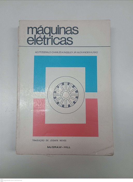 Livro Maquinas Eletricas Autor Fitzgerald, Ae. e Outros [usado]