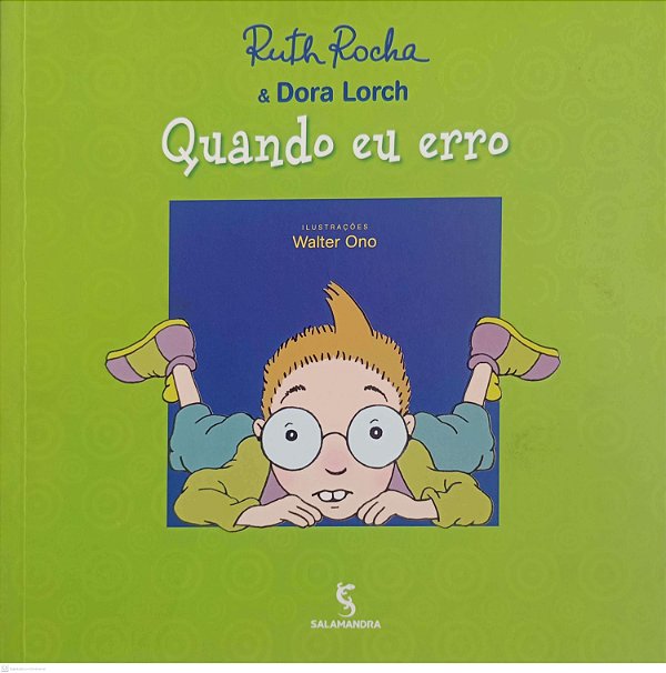 Livro Quando Eu Erro Autor Rocha, Ruth (2014) [seminovo]
