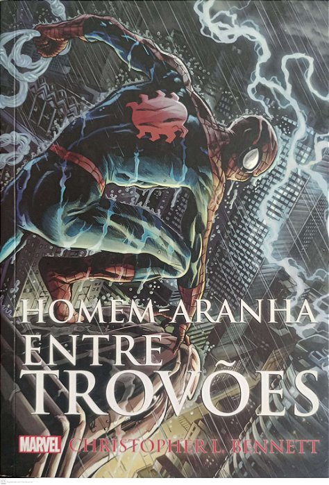Livro Homem-aranha entre Trovões Autor Bennett, Christopher L. (2014) [seminovo]