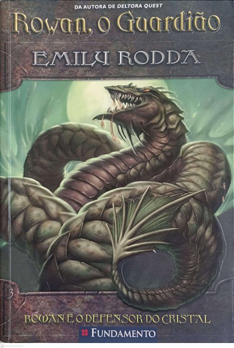 Livro Rowann, o Guardião - Defensor do Cristal Autor Rodda, Emily (2009) [usado]