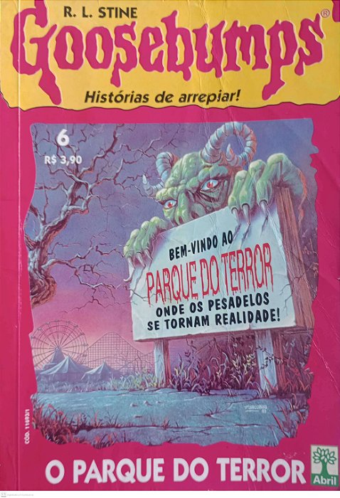 Livro Goosebumps - o Parque do Terror Autor Stine, R.l. [usado]