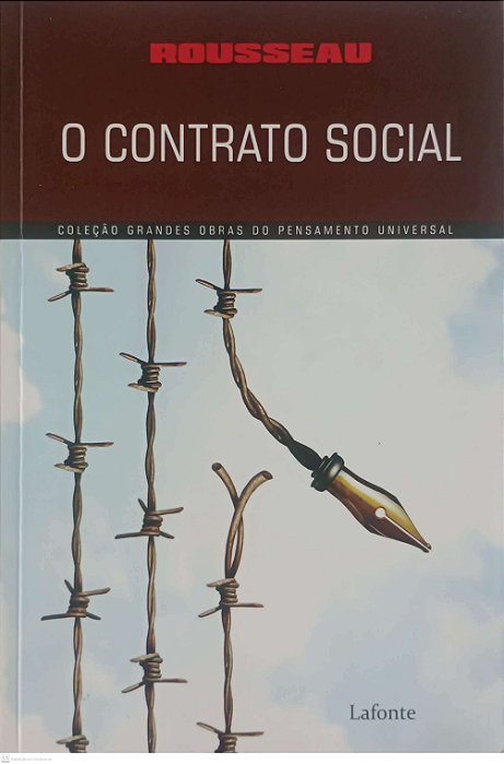 Livro o Contrato Social Autor Rousseau, Jean-jacques (2019) [usado]