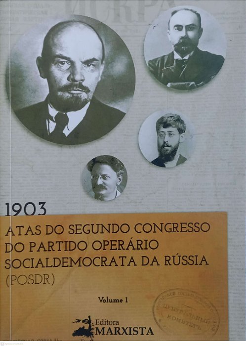 Livro 1903: Atas do 2ª Congresso do Posdr 1 Autor Vários Autores (2014) [usado]