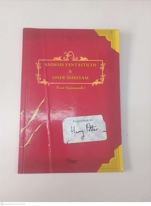 Livro Animais Fantásticos & onde Habitam Autor Scamander, Newt (2001) [usado]