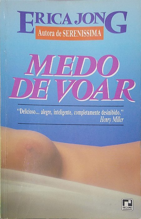 Livro Medo de Voar Autor Jong, Erica (1990) [usado]