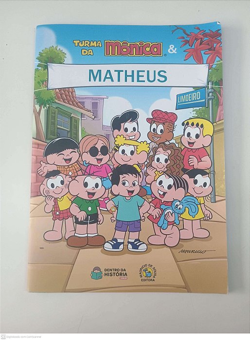 Livro Turma da Monica & Matheus Autor Sousa, Mauricio de [usado]