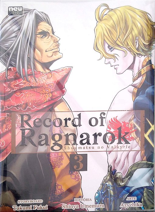 Gibi Record Of Ragnarok #3 Autor Shinya Umemura (2022) [usado]