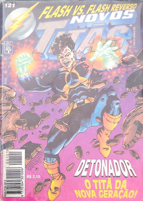 Gibi Novos Titãs #121 Autor (1996) [usado]