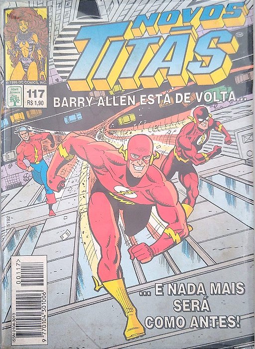 Gibi Novos Titãs #117 Autor (1995) [usado]