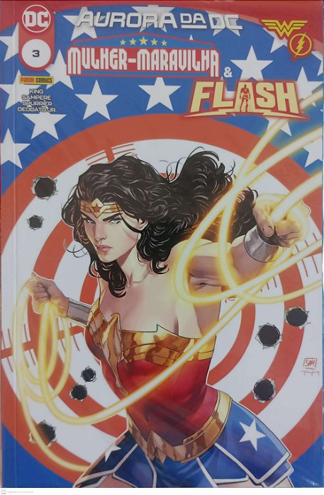 Gibi Mulher-maravilha e Flash #3 Autor (2024) [seminovo]