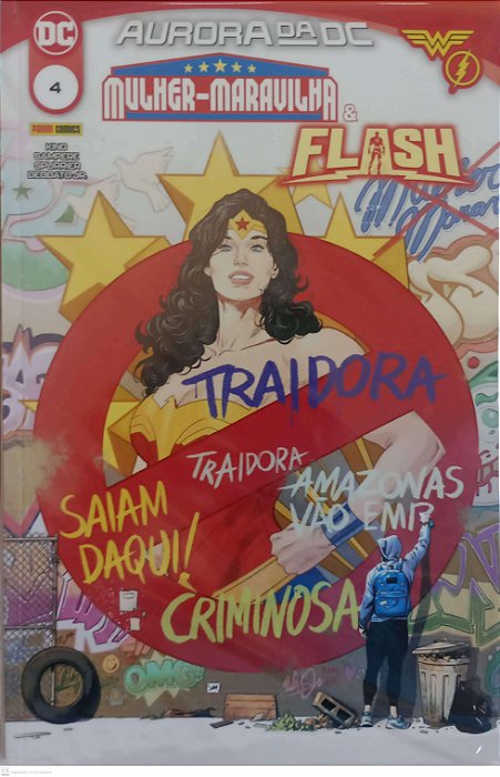 Gibi Mulher-maravilha e Flash #4 Autor (2024) [seminovo]