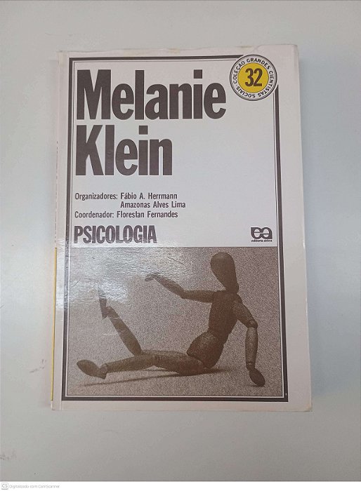 Livro Nº32 - Melanie Klein Autor Klein, Melaine (1982) [usado]