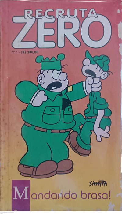 Gibi Recruta Zero #1 Almanaque Pocket Autor (1993) [usado]