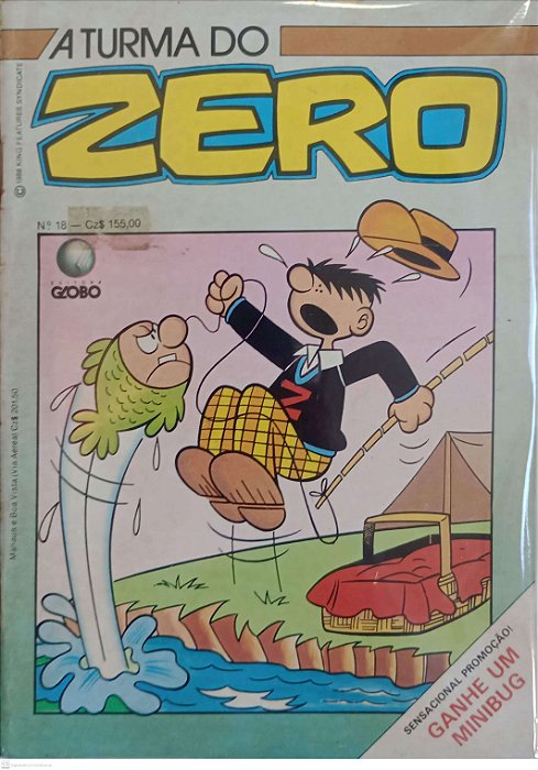 Gibi Zero #18 a Turma Autor (1988) [usado]