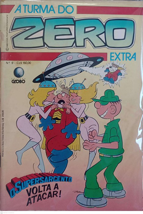 Gibi Zero #9 a Turma Autor (1987) [usado]